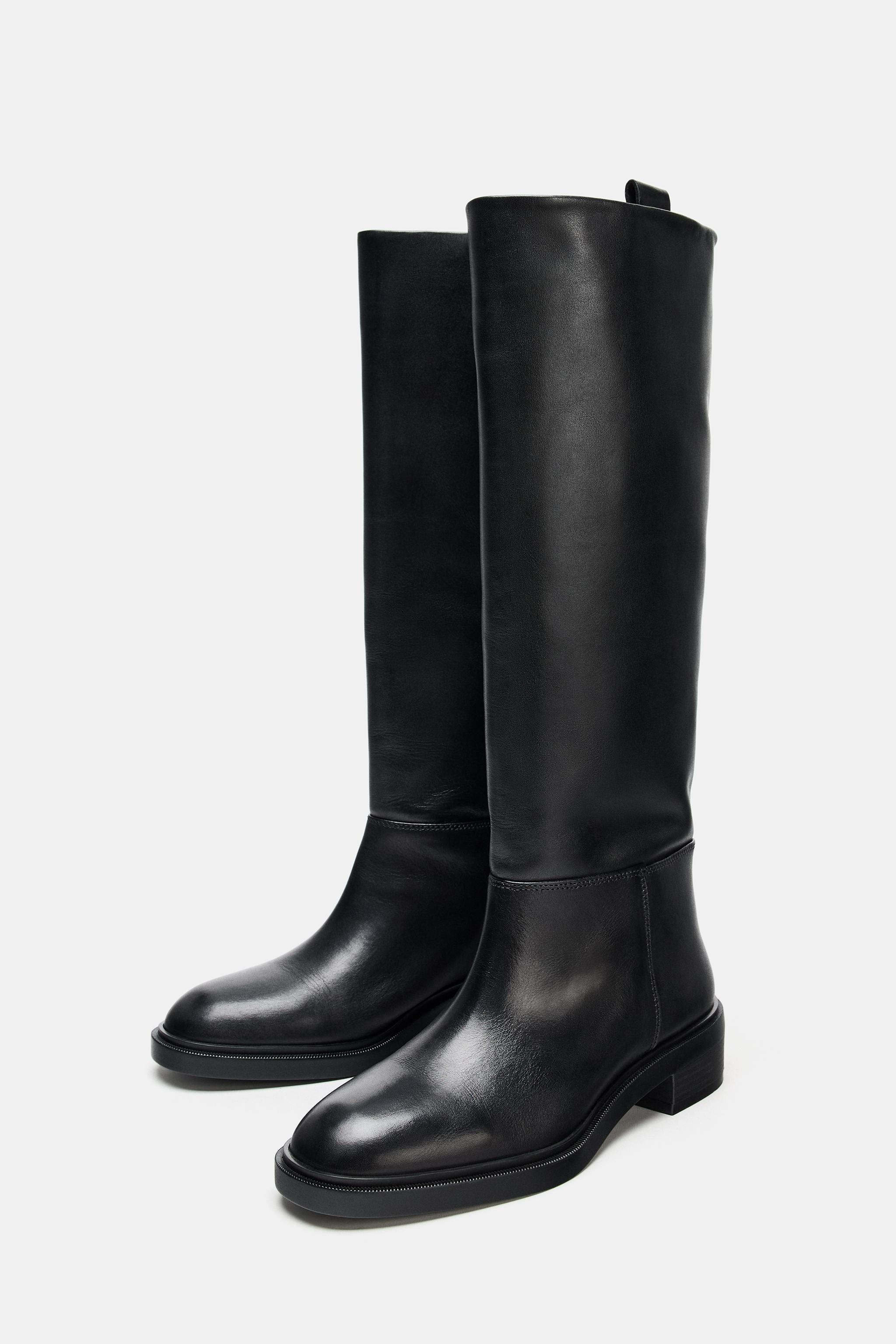 LEATHER EQUESTRIAN BOOT